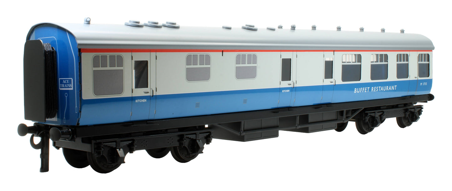 Pre-Owned BR Blue & Grey Mk1 Buffet Restaurant Coach '1715'