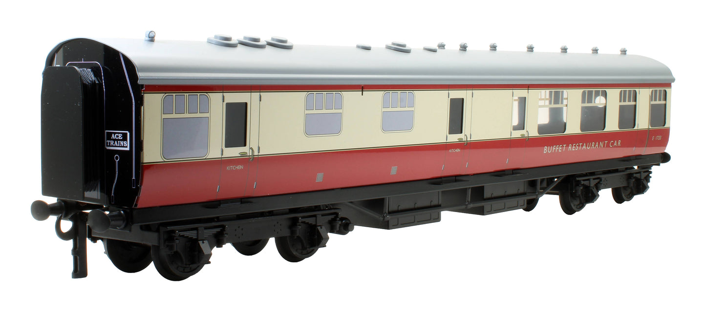 Pre-Owned BR Blood & Custard Mk1 Restaurant Coach 'E1733'