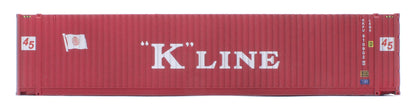 45ft High Cube Container K Line & Cai Twin Pack - Weathered