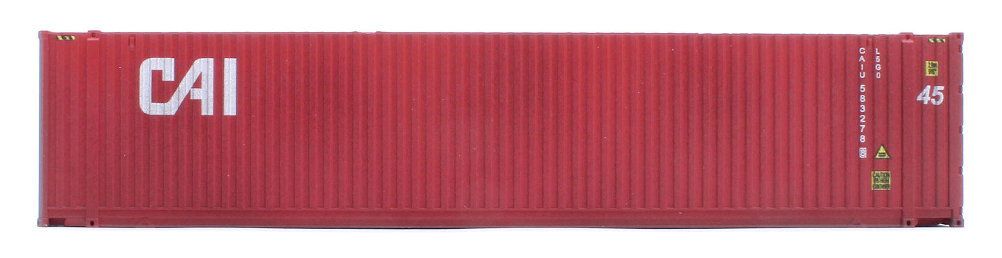 45ft High Cube Container K Line & Cai Twin Pack - Weathered