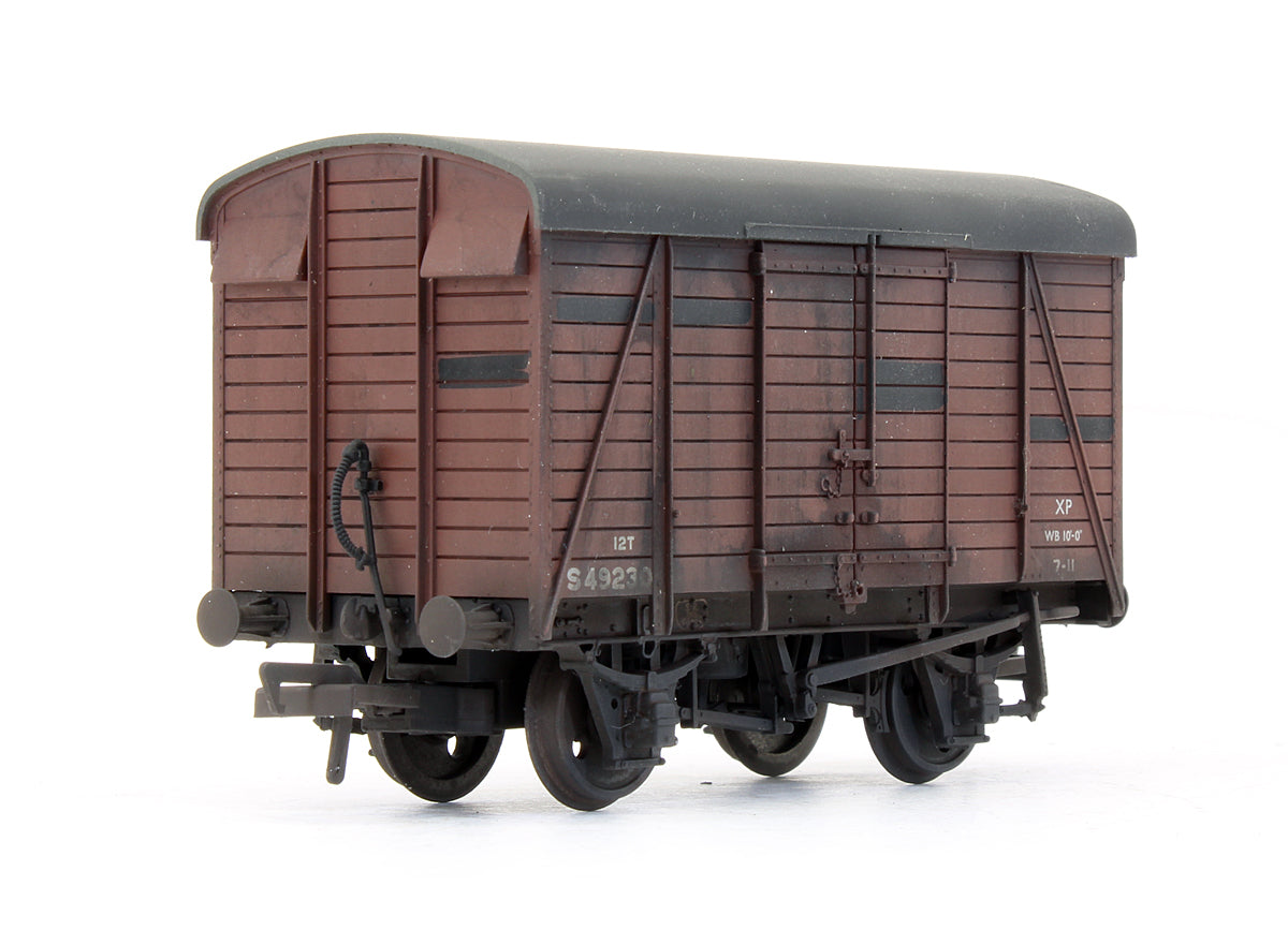 Pre-Owned 12 Ton Southern Planked Vent Van BR (S) Bauxite 'S49230' - Custom Weathered