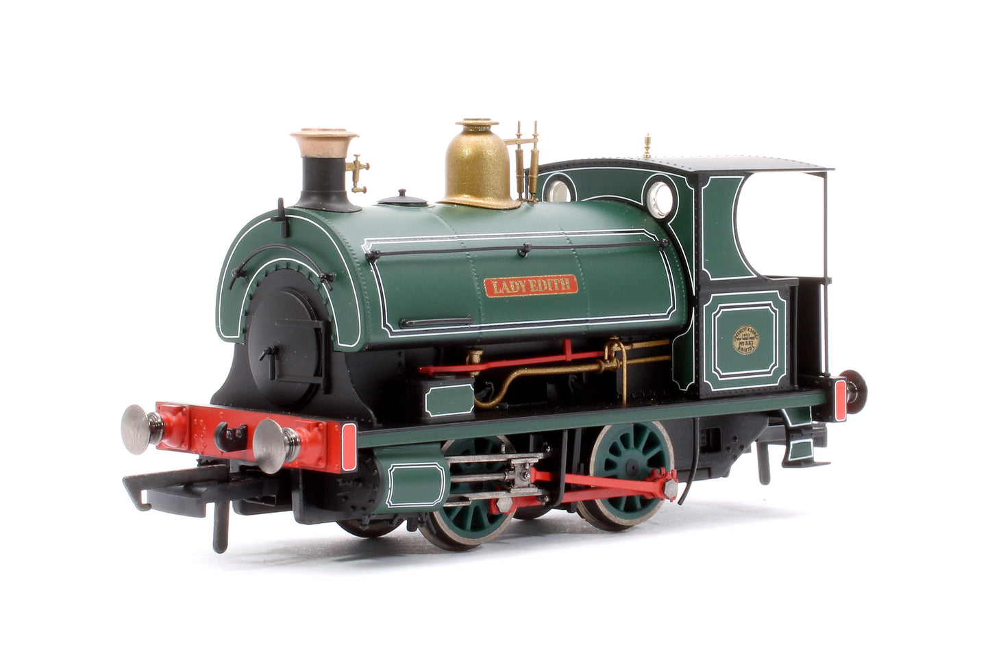 PO, Earl of Dudley's Round Oak Works, Peckett W4 Class (Open Back Cab), 0-4-0ST, 'Lady Edith' Steam Locomotive