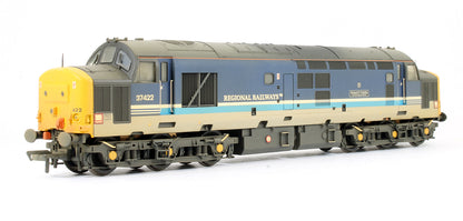 Pre-Owned Class 37 422 'Robert.F.Fairlie' Regional Railways Diesel Locomotive (Weathered Edition) - DCC Fitted