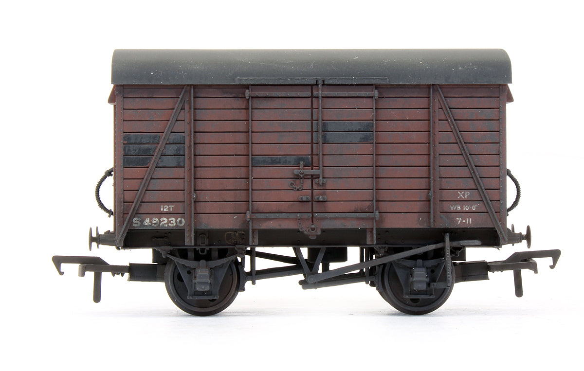 Pre-Owned 12 Ton Southern Planked Vent Van BR (S) Bauxite 'S49230' - Custom Weathered