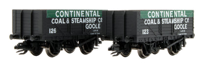 Pre-Owned TTC024 Pair Of Plank Open Wagon Continental Coal & Steamship Co