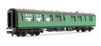 Pre-Owned 34-500 BR Malachite Green 63' Bulleid Corridor / Open Brake 2nd Coach