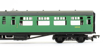 Pre-Owned 34-500 BR Malachite Green 63' Bulleid Corridor / Open Brake 2nd Coach