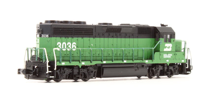 Pre-Owned 48503 GP40 Burlington Northern Diesel Locomotive - Road #6036