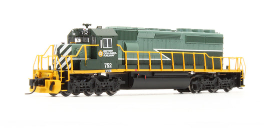 Pre-Owned SD40-2 Diesel Locomotive British Columbia Railway - Road #752