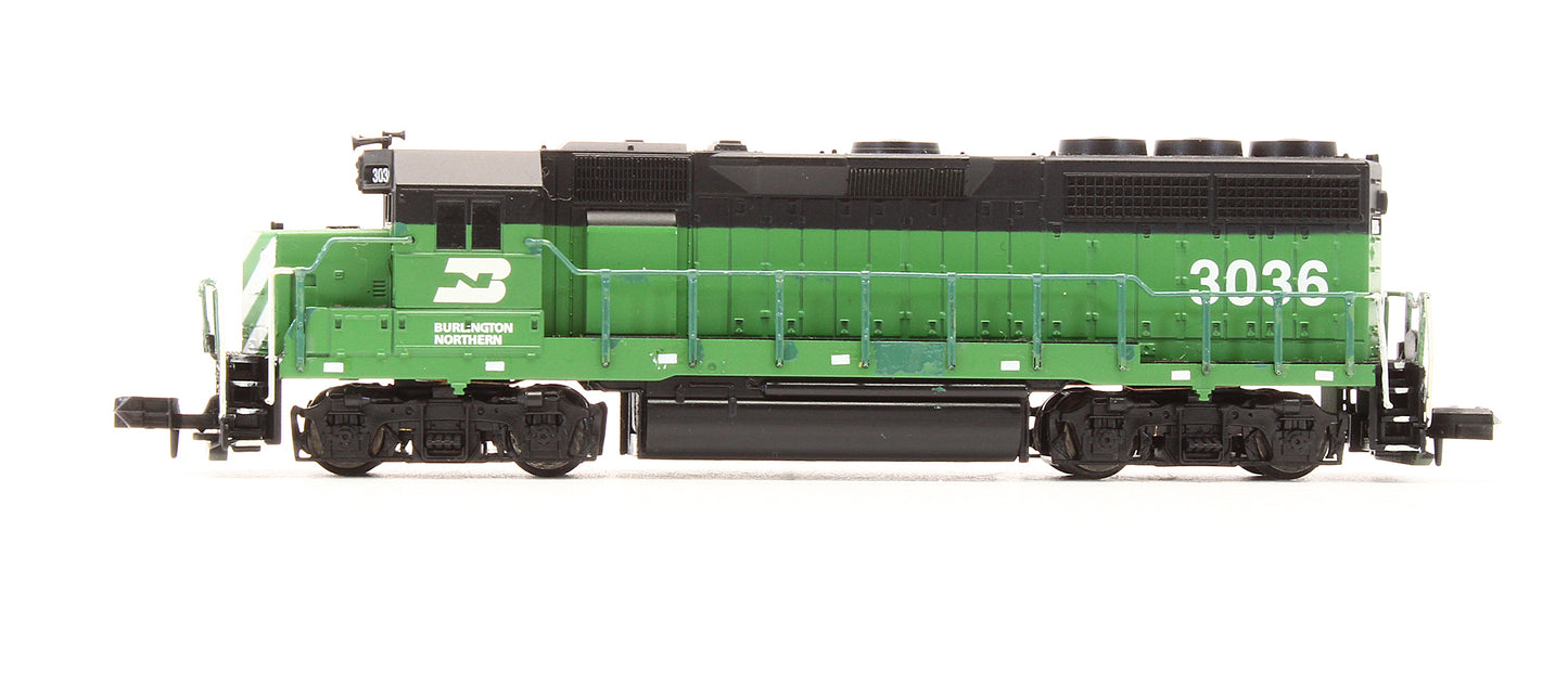 Pre-Owned 48503 GP40 Burlington Northern Diesel Locomotive - Road #6036