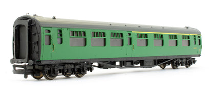 Pre-Owned BR Green (Yellow First Line) 63ft Bulleid Corridor Composite Coach