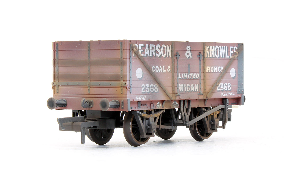 Pre-Owned 7 Plank Mineral Wagon 'Pearson & Knowles' - Custom Weathered
