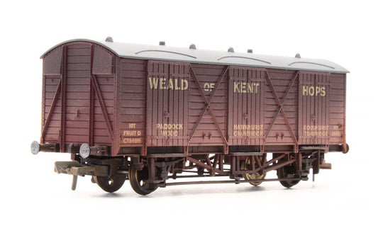 Pre-Owned 'Weald Of Kent Hops' 10T Fruit D Van No.1898 - Weathered - Limited Edition