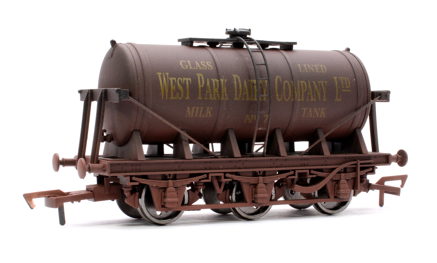 6 Wheel Milk Tank West Park Dairy 7 - Weathered