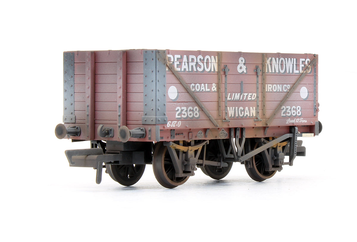 Pre-Owned 7 Plank Mineral Wagon 'Pearson & Knowles' - Custom Weathered
