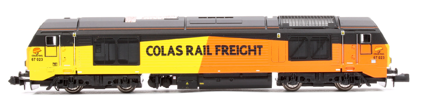 Class 67 Colas Rail 67023 Stella Diesel Locomotive - DCC Fitted