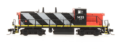 Pre-Owned CN GMD-1 Stripes Scheme Diesel Locomotive - Road #1433
