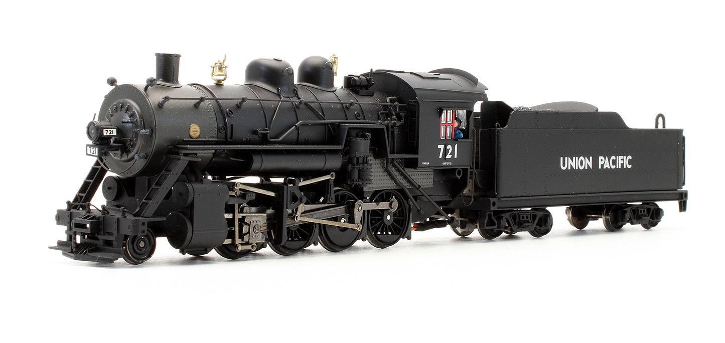 Pre-Owned Baldwin 2-8-0 Consolidation & Tender U.P. Black & Silver Steam Locomotive - Road #721