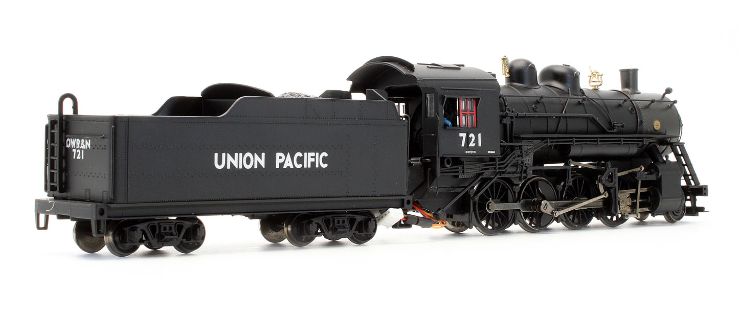 Pre-Owned Baldwin 2-8-0 Consolidation & Tender U.P. Black & Silver Steam Locomotive - Road #721