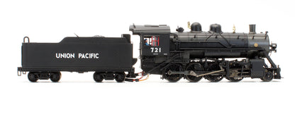 Pre-Owned Baldwin 2-8-0 Consolidation & Tender U.P. Black & Silver Steam Locomotive - Road #721