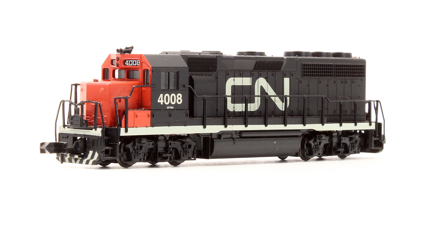 Pre-Owned 48512 GP-40 Diesel Locomotive Canadian National - Road #4008