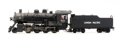 Pre-Owned Baldwin 2-8-0 Consolidation & Tender U.P. Black & Silver Steam Locomotive - Road #721