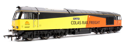 Pre-Owned R3572 Class 60087 'Clic Sargent' Colas Rail Freight Diesel Locomotive