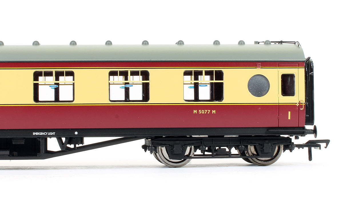 Pre-Owned LMS 60ft Porthole Coach Corridor Brake 1st BR Crimson & Cream