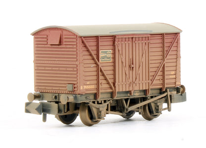 Pre-Owned Set Of Three 12t Ventilated Vans BR Bauxite (Early) Weathered (Exclusive Edition)