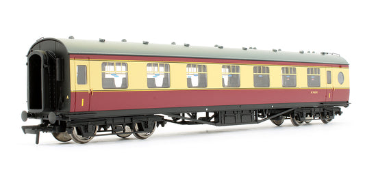 Pre-Owned LMS 60ft Porthole Coach Open Vestibule BR Crimson & Cream