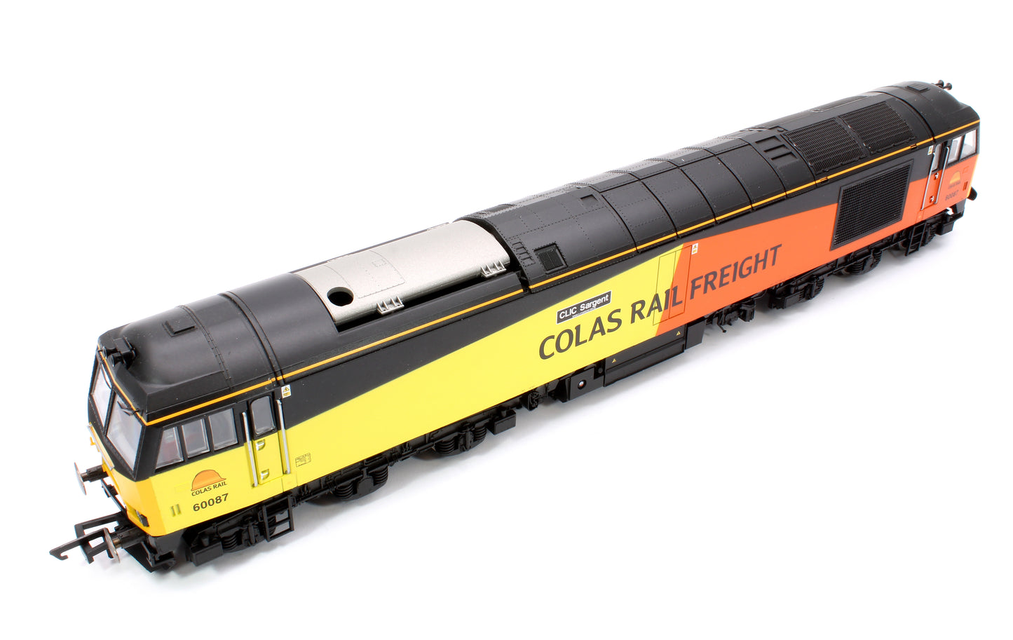 Pre-Owned R3572 Class 60087 'Clic Sargent' Colas Rail Freight Diesel Locomotive