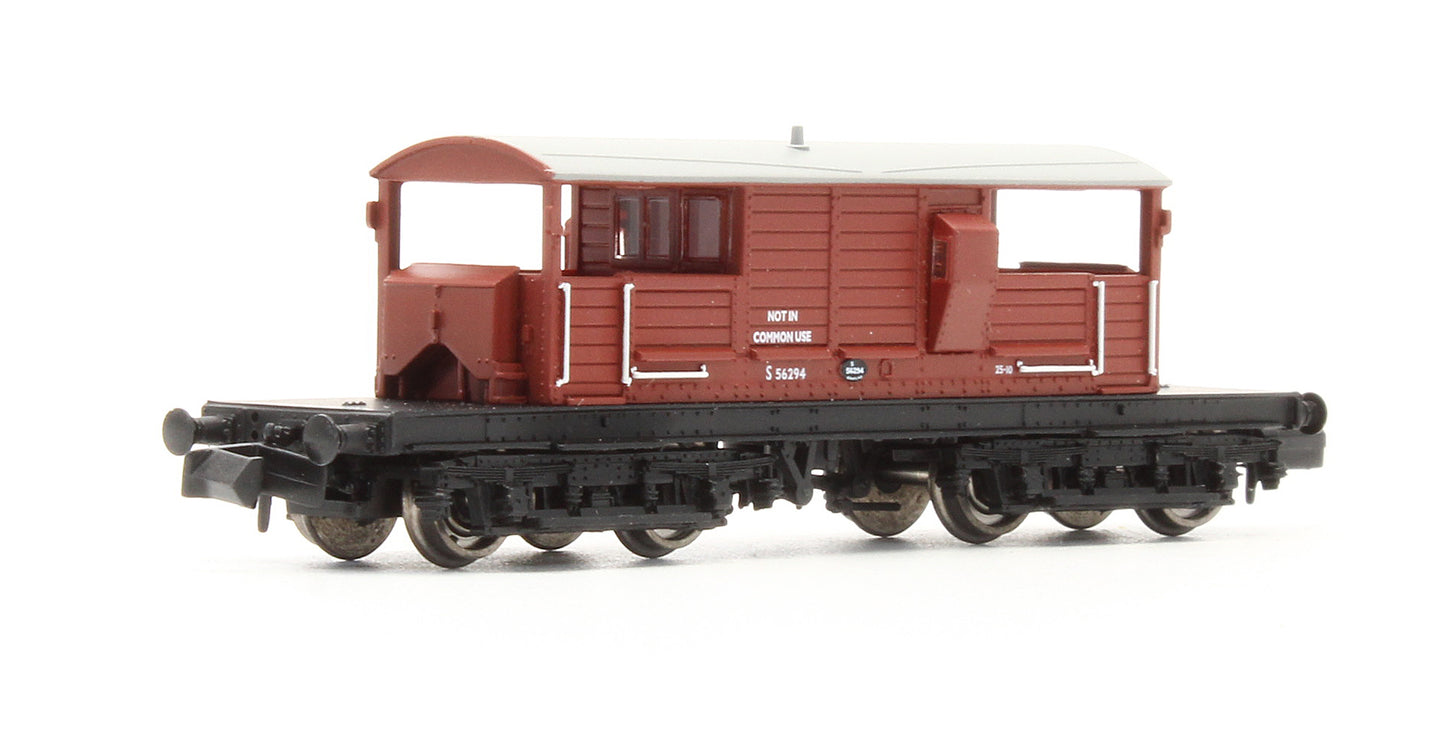 Pre-Owned 25T Queen Mary Brake Van BR Bauxite (Early) 'S56294' - Exclusive Edition