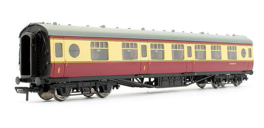 Pre-Owned LMS 60ft Porthole Coach Corridor Composite BR Crimson & Cream 'M 24659 M'