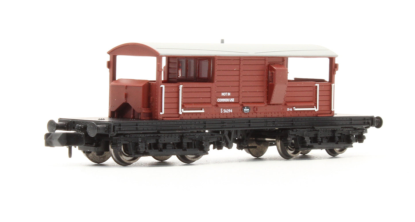 Pre-Owned 25T Queen Mary Brake Van BR Bauxite (Early) 'S56294' - Exclusive Edition