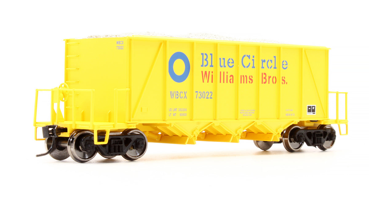 Pre-Owned 920-106018 40' Ortner 100 Ton Open Aggregate Hopper Blue Circle Cement WBCX - Road #73022
