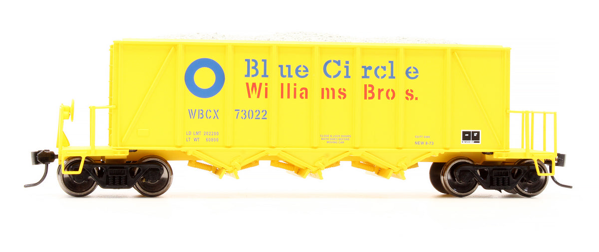 Pre-Owned 920-106018 40' Ortner 100 Ton Open Aggregate Hopper Blue Circle Cement WBCX - Road #73022