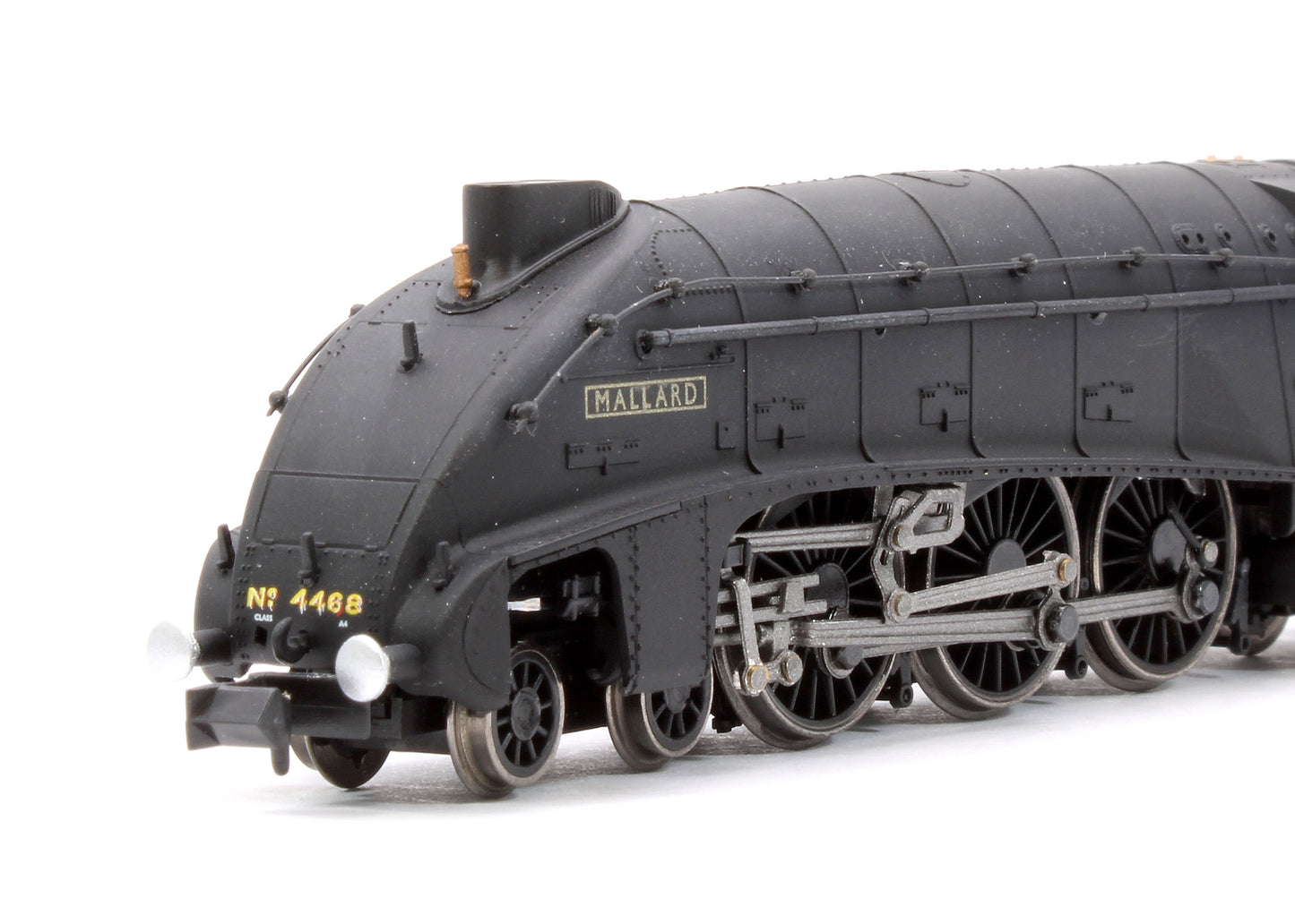 A4 Mallard 4468 NE Wartime Black - DCC Fitted