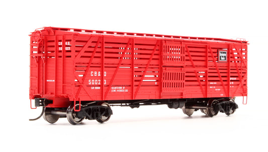 Pre-Owned 920-108802 40' Mather Stock Car CB&Q - Road #50023