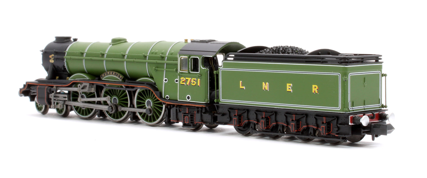 A1 Humorist 2751 LNER Apple Green - DCC Fitted