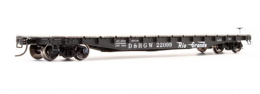 Pre-Owned 920-104110 53' AAR Flat Car Denver & Rio Grande - Road #22099