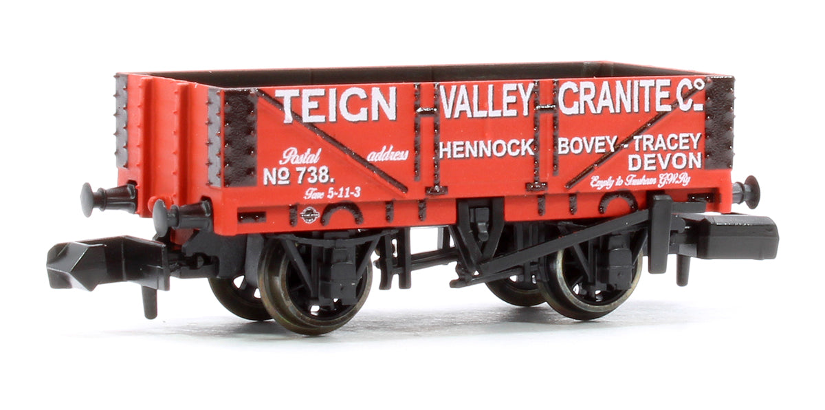 5 Plank Wagon, Teign Valley Granite, Bovey Tracey No.738