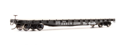 Pre-Owned 920-104110 53' AAR Flat Car Denver & Rio Grande - Road #22099