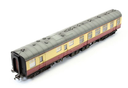 Pre-Owned BR MK1 RU Restaurant Car Crimson & Cream 'W1900' - Custom Weathered