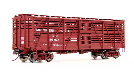 Pre-Owned 920-108804 40' Mather Stock Car Northern Pacific - Road #80058