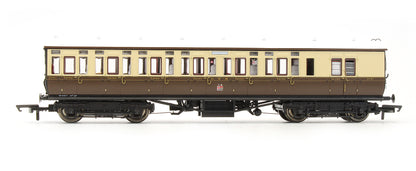 Pre-Owned GWR Toplight Mainline City Twin City Chocolate & Cream 3rd Brake 3751 Set 3