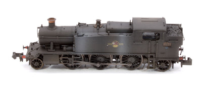 Custom Weathered Class 5101 Large Prairie British Railways BR Black (Late Crest) 2-6-2 Tank Locomotive No.4156