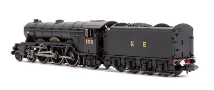 A10 Flying Scotsman 103 Wartime Black NE Steam Locomotive - DCC Fitted