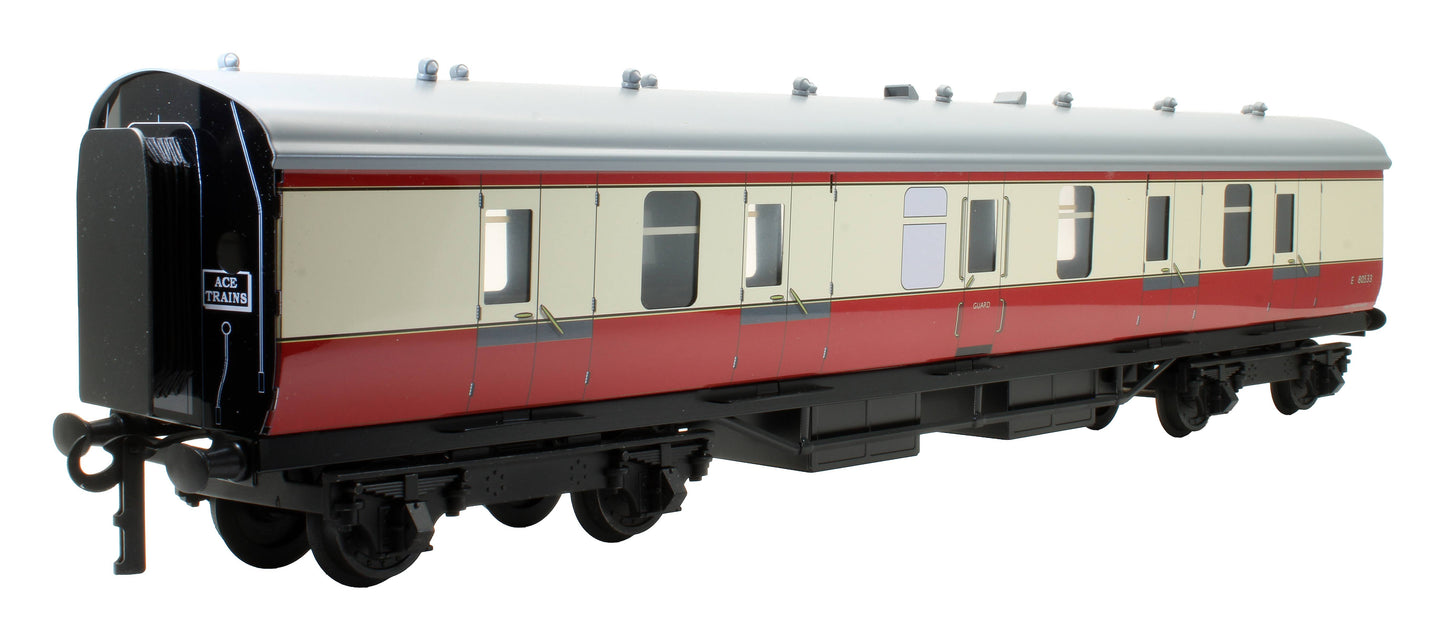 Pre-Owned BR Blood & Custard Mk1 Brake Coach 'E80533'
