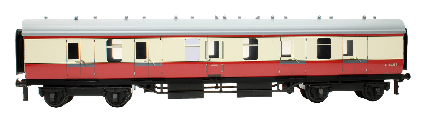 Pre-Owned BR Blood & Custard Mk1 Brake Coach 'E80533'