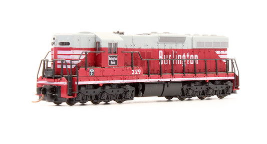 Pre-Owned 4531 SD9 Diesel Locomotive Burlington - Road #329